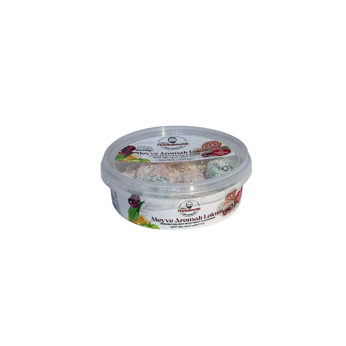 Meyve Aromalı Lokum 350g