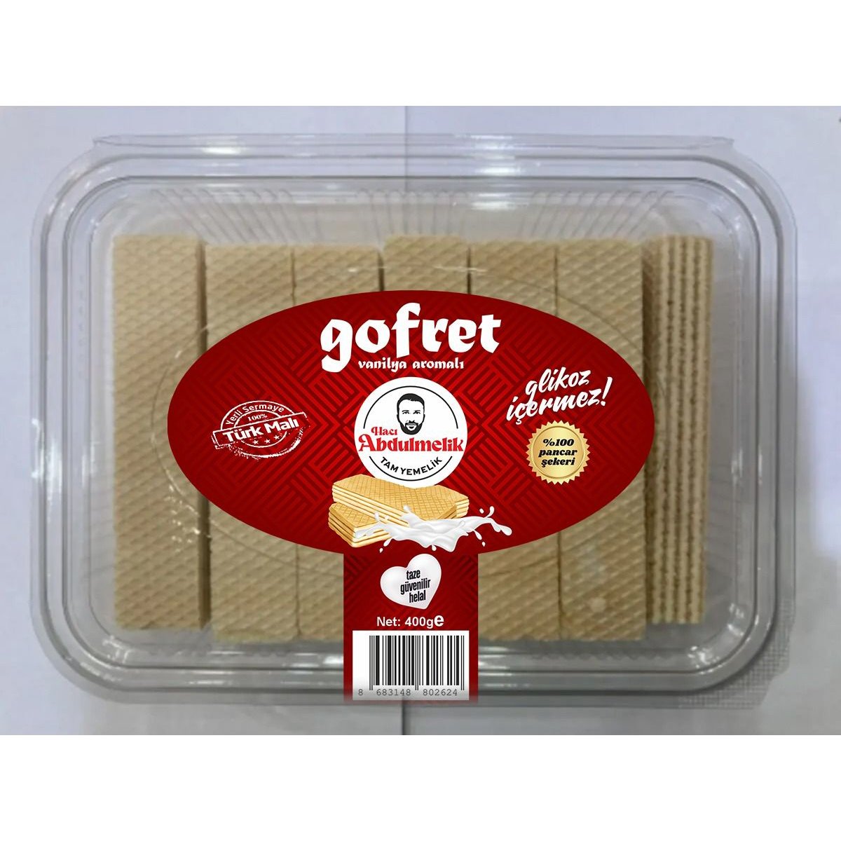 Vanilya Aromalı Gofret 400gr